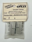 Split Jaw Code 332 Double Clamps G Scale Rail Joiners For Aristo-craft H&r. Fixed Price $14.99.