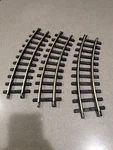 New Bright Holiday Express Curve Tracks 384-387 Series Train Polished. Fixed Price $48.49.