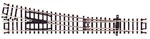 Atlas Code 80 Custom Line No. 6 Turnout Right Hand 2753. Fixed Price $22.98.