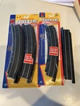 Life-like Trains Power-loc Track Set Ho Gauge 5 Curved 1 Straight Piece. Fixed Price $19.99.