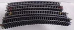 24 Sections Of Vintage Ho Scale 18" Radius Curve Tracks With Steel Rails. Fixed Price $19.99.