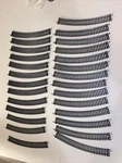 Lot Of 27 Life Like Power 101 Ho Gauge Curved Electric Train Track Roadbed 9. Fixed Price $64.71.