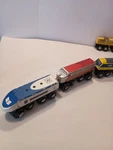 Maxim Enterprises Toys Us Wooden Tru Magnetic Train Set 6 Cars. Fixed Price $19.99.