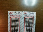 Atlas Super-track Ho Scale Code 83 #6 Right & Left Hand Turnouts #506 #505. Fixed Price $50.00.