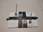 Winter Snow Used Bachmann Trains E-z Track 143/3027 Dual Crossing Gate Hawthorn. Fixed Price $24.87.