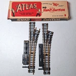 Vintage Atlas Ho Snap Switch Remote Control Right #51 X2 With Box Usa. Fixed Price $24.99.