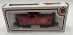 Bachmann Ho Scale Atsf Santa Fe Offset Cupola Caboose #999628 Red CE-6 Nos Nib. Fixed Price $7.63.