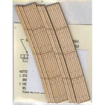 Blair Line Ho Laser-cut Curved 2-LANE Wood Grade Crossing PKG(2) 30IN Radius 129. Fixed Price $8.98.