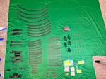 Ho Scale Lot Atlas/fleischmann Snap Track, Switches, Scenery, Accs Starter. Fixed Price $85.00.