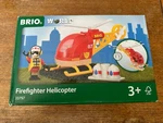 33797 Brio World Wooden Train Firefighter Helicopter! Nib! Thomas!. Fixed Price $35.00.