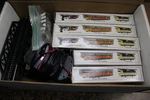 Early 1980'S Bachmann Ho Scale Santa-fe Usa 0-6-0 Steam Engine Train Set. Fixed Price $125.00.