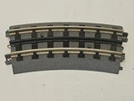 Mth Realtrax O-42 Half Curve New Hollow Rail 40-1045. Fixed Price $10.95.