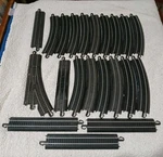 Lot 21 Bachmann Ho Straight Turnabout Curved E-z Train Track 18 30 Degrees. Fixed Price $59.99.