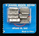 Atlas-o Rail Joiners (16) Scale Nickel Silver Model Train Track #6091. Fixed Price $7.06.