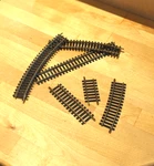 Set Of 90 Mixed Fleischmann Tracks. Fixed Price $218.34.