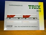 E11-68 Train Cars Set Of Bicycle Ho Scale Trix #24526. Fixed Price $109.95.