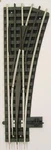 Gargraves 145 O72 "phantom" Right Hand Manual Switch Turnout. Fixed Price $62.95.