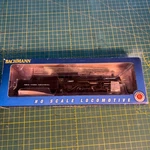 Bachmann Ho Scale New York Central Nyc 2-6-0 Locomotive & Tender #51708. Fixed Price $150.00.