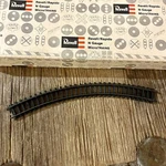 Box Of 20 Scale Revell Rapido 0132 Curve Tracks 192MM Radius 45 Degree Nos. Fixed Price $9.60.