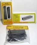 Micro Engineering Ho 80-175,75-502,ME-501 30'& 50' Deck Girder Bridge Supports. Fixed Price $25.00.