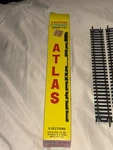 Ho Atlas 6 Sections 9" Straight Brass #21 Original Box Model Train Tracks. Fixed Price $16.91.