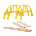 Orbrium Super Long Double Span Arch Bridge Almost 5 Ft For Wooden Railwa.... Fixed Price $47.51.