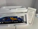 1/100 Scale Matchbox Tractor Trailer Labatt Blue Mack CH600 CCYO5/C-M. Fixed Price $19.99.
