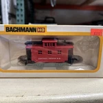 Bachmann 1419 Old Time 4-WHEEL Caboose Train Car Ho Central Pacific (new). Fixed Price $29.99.