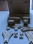 Conductor Carl Wood Train Tracks Expand Your Set Replacement Pieces -new. Fixed Price $5.00.