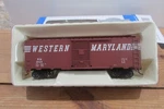Ho Scale Bachmann 17041 40' Box Car Western Maryland #25124. Fixed Price $13.89.