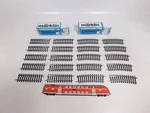 20X Rklin H0 Compensating Section Track Piece 2201 2223 Mint + Box #. Fixed Price $63.24.