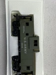 Cox Ho U.s. Army Caboose NO.6171-8, Armored Attack Express Ready-to-run. Fixed Price $46.00.