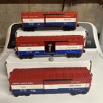 Lionel Postwar 6428 , 6-9301 & 6-9708 Us Mail Car Set W/boxes (3). Fixed Price $59.00.