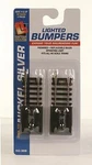 Life Like 3008 Ho Scale Lighted Bumper 2-PACK -- Code 100 Nickel Silver. Fixed Price $13.99.
