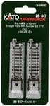 Kato (n-scale) #20-047 Bumper Track * Style 2-7/16" 62MM Pkg (2). Fixed Price $7.85.
