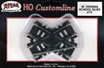 Atlas 175 Ho Crossing Code 100 60-DEGREES 3" 7.6CM, Black Ties. Fixed Price $15.99.