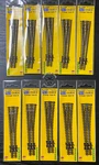 Peco SL-U395F SL-U396F Unifrog Medium Radius Right/left Hand Turnout Code 55 Set. Fixed Price $325.00.
