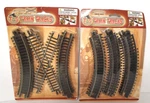 T&s Train Tracks Cross Rails Curved 2 Sets Of 8 Each New Package ITEM#31590. Fixed Price $13.00.