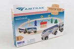 Daron TY045 Amtrak Wooden Railway 20 Piece Train Set. Fixed Price $35.99.