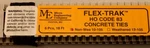 Micro-engineering Ho Code 83 Flex Track W/ Concrete Ties (10-105). Fixed Price $55.95.