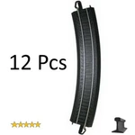 Bachmann Ho Scale 18" Radius Curve E-z Track Black Steel Alloy 44480-12. Fixed Price $21.42.