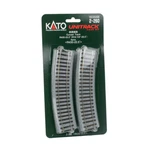 Kato 2-260 430MM 16-7/8" Radius Curve Track 22.5-DEGREE (4) : Ho Scale. Fixed Price $15.99.