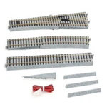 Kato 2-861 Ho Scale #6 Powered Right Turnout With Radius Curve Unitrack 2024. Fixed Price $52.65.