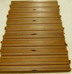 Tan 9" Inch Straight Track (10) From Off-road Racers Ho Set Life-like Rokar. Fixed Price $29.99.