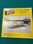 Walthers Cornerstone 120' Manual Turntable Scale Styrene Easy-to-build Kit. Fixed Price $75.00.