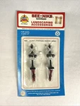 Ahm 5639 Ho Scale See-niks Railroad Crossing Lighted Signal New But Opened. Fixed Price $12.95.