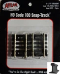Atlas Ho Scale New 2026 Code 100 1.5" Straight Snap Track 4 Pcs 825. Fixed Price $5.20.