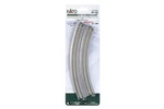 Kato 20-183 Unitrack Double Superelevated Curve 45 Deg 11/12-3/8" 28.2/31.5CM. Fixed Price $9.96.