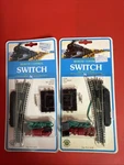 Scale Bachmann Pair Remote Switch #44664 Lh & #44665 Rh Lot #2 Factory Sealed. Fixed Price $28.00.