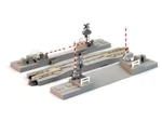 New Kato Re-railer Track 124MM (4 7/8") Crossing Gate 20-027-1. Fixed Price $21.45.